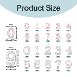 20Pcs 20 Styles Hotfix Rhinestone&nbsp;DIY-TA0015-52A