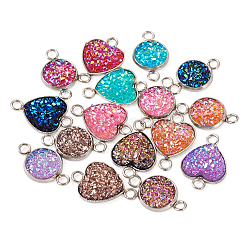 32Pcs 16 Styles 304 Stainless Steel Connector Charms&nbsp;STAS-TA0002-27