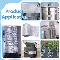 Aluminum Foil Double-sided Reflective Bubble Heat Insulation Sheet for Roof&nbsp;FIND-BC0019-62