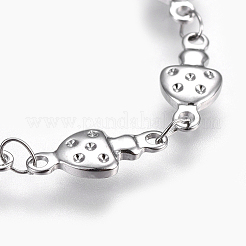 Tarnish Resistant 304 Stainless Steel Link Chain Bracelets&nbsp;BJEW-P239-13