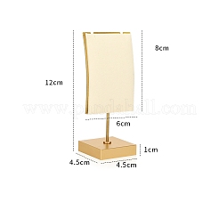 Velvet & Metal Single Necklace Display Riser Stands&nbsp;PW-WG94442-02