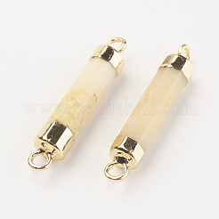 Natural Gemstone Links connectors&nbsp;G-F527-11