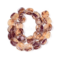 Handmade Lampwork Beads Strands&nbsp;LA-N046-01I