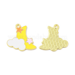Rack Plating Alloy Pendants&nbsp;FIND-C018-39LG
