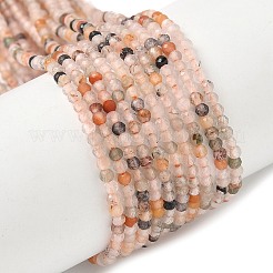 Natural Agate Beads Strands&nbsp;G-D306-A03-2mm