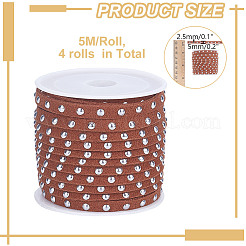 4 Rolls Faux Suede Cord&nbsp;LW-HY0001-01C