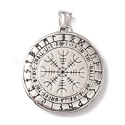 304 Stainless Steel Pendants&nbsp;STAS-M299-30AS