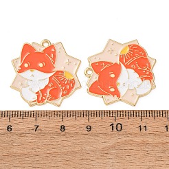 Alloy Enamel Pendants&nbsp;AL-CBA7E34-01F-G