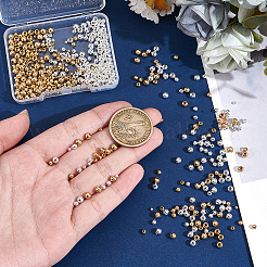 600Pcs 6 Styles Brass Beads&nbsp;KK-UN0005-73