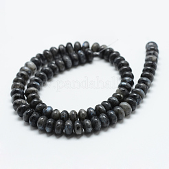 Natural Labradorite Bead Strands&nbsp;X-G-R408-5x8-02