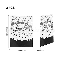 Christmas Plastic Embossing Folders&nbsp;DIY-WH0186-41
