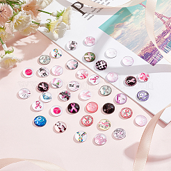 Glass Cabochons for DIY Projects&nbsp;GGLA-PH0001-38