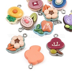 Opaque Resin Pendants&nbsp;RE-CBA5D24-05