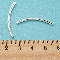 925 Sterling Silver Tube Beads&nbsp;STER-Z004-04C