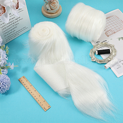 Artificial Wool Fabric for Christmas&nbsp;LS-BJEW-WH0514-13C