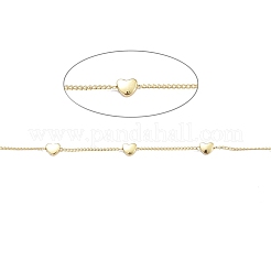 Handmade Brass Twisted Chains&nbsp;X-CHC-I006-06G