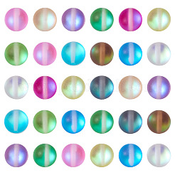 Synthetic Moonstone Beads Strands&nbsp;G-TA0001-08