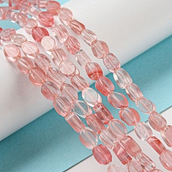 Cherry Quartz Glass Beads Strands&nbsp;G-M420-H07-03