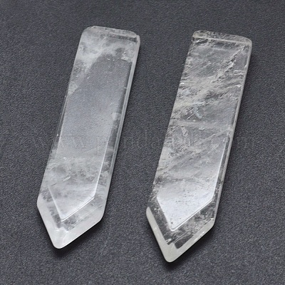 Natural Quartz Crystal Cabochons&nbsp;G-P384-E10-1