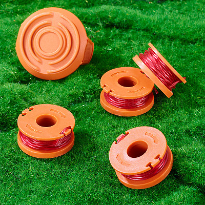 5pcs WA0010 Trimmer Replacement line spools with cap For Worx String Trimmer&nbsp;FIND-TAC0011-128E-1