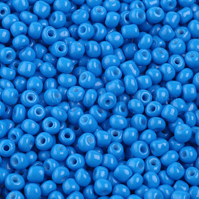 Baking Paint Glass Seed Beads&nbsp;SEED-S003-K17-1