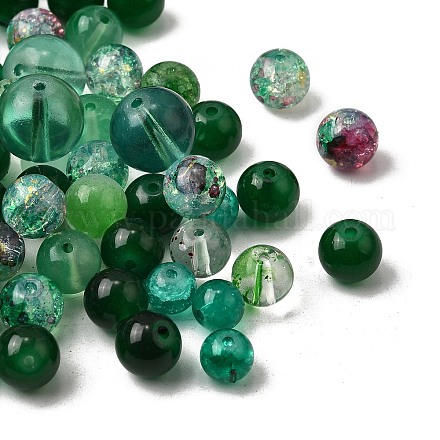 Transparent Glass Beads DGLA-C005-01B-1