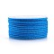 Polyester Braided Cord, Sky Blue, 2mm, about 16.4 yards(15m)/roll
