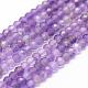 Natural Amethyst Beads Strands&nbsp;G-F460-50-1
