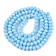 Electroplate Glass Beads Strands&nbsp;EGLA-A044-P4mm-B08-3