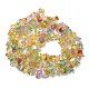 Crackle Glass Bead Strands&nbsp;G-F328-18-5