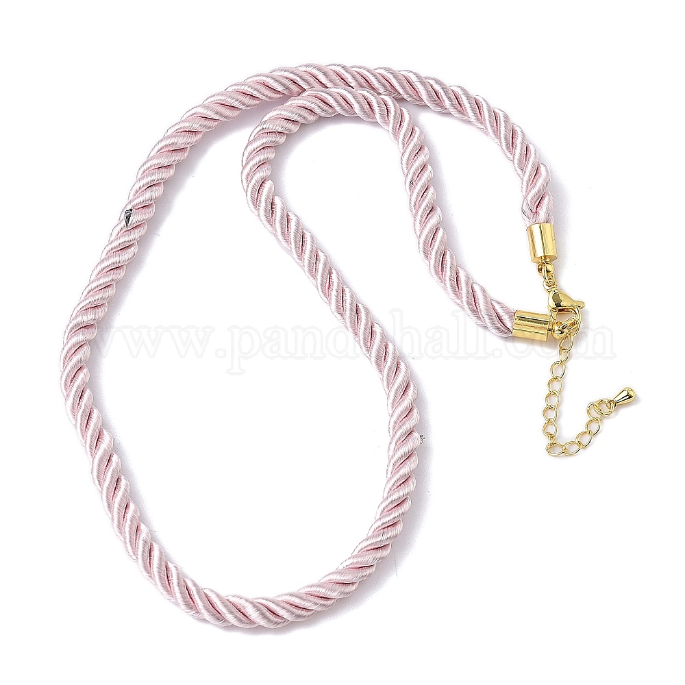 Wholesale 5MM Nylon Twisted Cord Necklace Making - Pandahall.com
