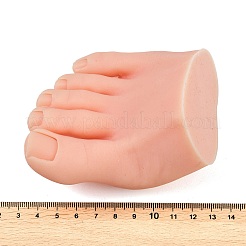 Silicone Practice False Foot Model&nbsp;AJEW-H156-01