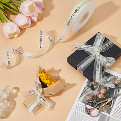 Happy Birthday Polyester Ribbons&nbsp;SRIB-WH0011-341A