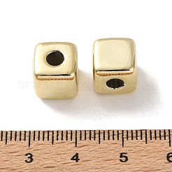 Plating Opaque Acrylic European Beads&nbsp;AC-CBAA26B-04A