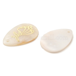 Natural Freshwater Shell Pendants&nbsp;SHEL-K006-23