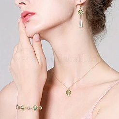 9Pcs 3 Styles Natural Paua Shell Connector Charms&nbsp;KK-YW0003-61