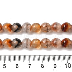 Dyed & Heated Natural Dragon Veins Agate Beads Strands&nbsp;G-P539-A01-08