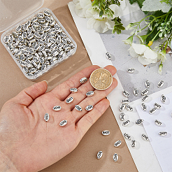 200Pcs Tibetan Style Alloy Spacer Beads&nbsp;FIND-FH0017-51B