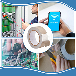 Conductive Fiberglass Fabric Adhesive Tape&nbsp;AJEW-WH0039-47C