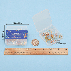 Brass Clip on Earring Findings&nbsp;KK-SC0001-36