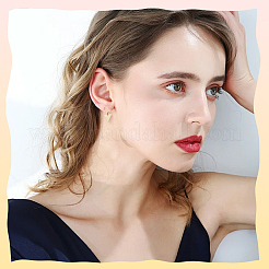 20Pcs Brass Stud Earrings&nbsp;KK-SC0006-79