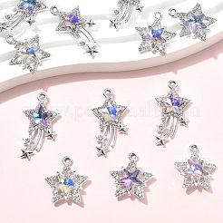 12Pcs 6 Styles Glass Pendants&nbsp;GLAA-YW0004-74