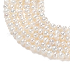 Natural Cultured Freshwater Pearl Beads Strands&nbsp;PA-CBAC463-42