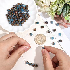 80Pcs Natural Chalcedony Beads Strands&nbsp;G-PA0002-36B