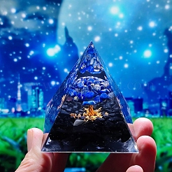 Orgonite Pyramid Resin Display Decorations&nbsp;TREE-PW0001-63A