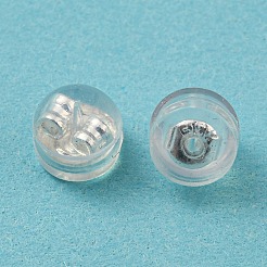 Rack Plating Brass Ear Nuts&nbsp;FIND-G036-04S