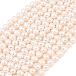 Natural Cultured Freshwater Pearl Beads Strands&nbsp;PEAR-D003-01C-03