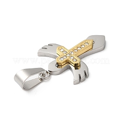 PVD Vacuum Plating 304 Stainless Steel Pendants&nbsp;STAS-E195-05