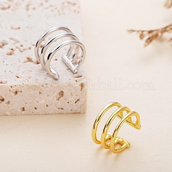 925 Sterling Silver Cuff Earrings&nbsp;JE1064A
