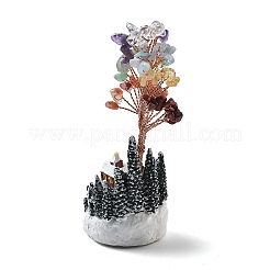 Christmas Theme Resin House Home Decoration&nbsp;DJEW-H013-01B